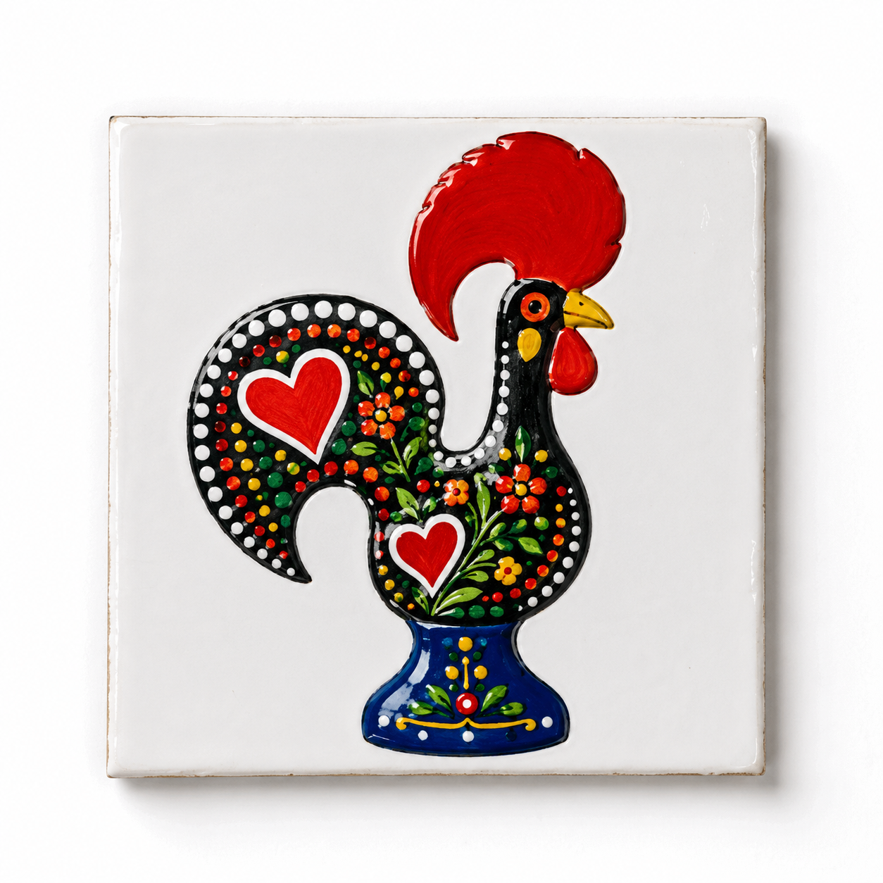 Barcelos Rooster Tile